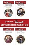 Harlequin Presents September 2015 - Box Set 1 of 2: The Greek Commands His Mistress\Traded to the Desert Sheikh\A Pawn in the Playboy's Game\From One Night to Wife