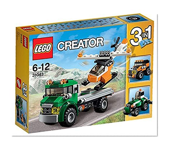 LEGO  - 31043 - Creator - Jeu de Construction - Le Transport de l'Hélicoptère