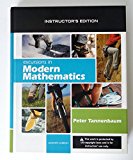 Excursions in Modern Mathematics, Seventh Edition, Instructor's Edition. Teacher's Edition.