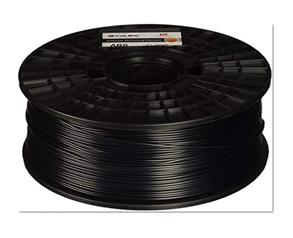 CoLiDo Impression 3D ABS 1.75mm Filament Spool, 1kg noir LCD001BQ7J
