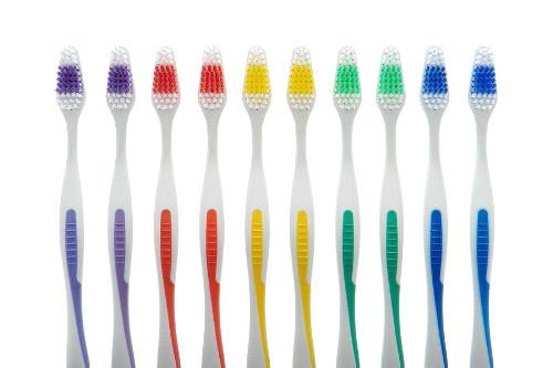 100 Pack Toothbrush Standard Classic Medium Soft Individually Wrapped