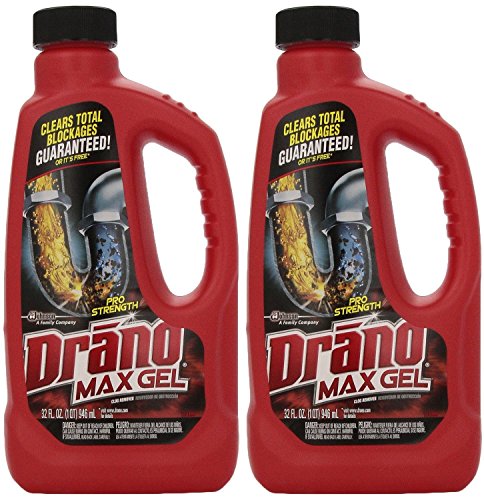 Drano Max Gel Clog Remover 32 oz (Pack of 2)