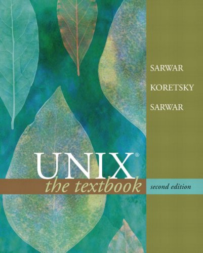 UNIX: The Textbook