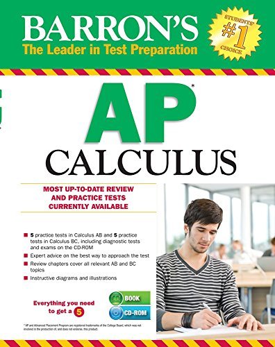 Barron's AP Calculus with CD-ROM, 13th Edition (Barron's AP Calculus (W/CD)) by Bock M.S. David Donovan M.S. Dennis Hockett M.A. Shirley O. (2015-02-01) Paperback