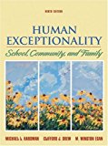 Human Exceptionality: School, Community, and Family by Hardman Michael L. Drew Clifford J. Egan M. Winston (2007-04-10) Hardcover