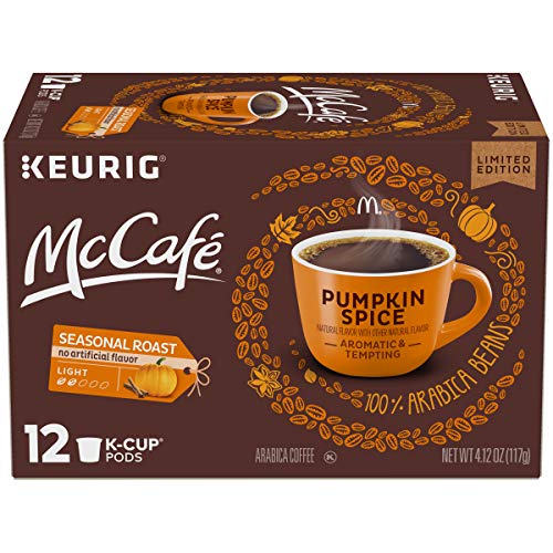 McCafe Pumpkin Spice Keurig K Cup Coffee Pods (12 Count)
