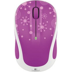 Logitech - M325c Wireless Optical Mouse - Purple Fireworks