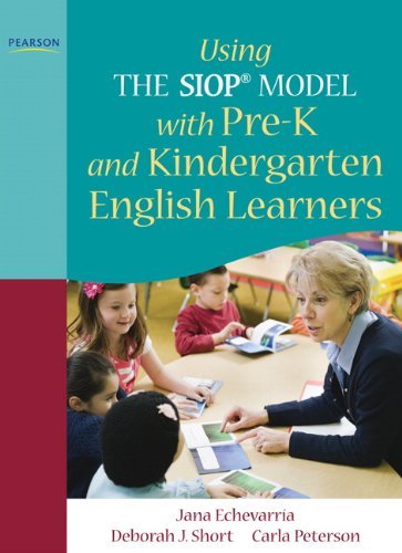 Using THE SIOP® MODEL with Pre-K and Kindergarten English Learners (SIOP Series) by Echevarria Jana J. Short Deborah J. Peterson Carla (2011-03-11) Paperback