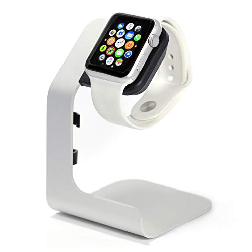 Book Cover Apple Watch Stand-Tranesca Apple Watch Charging Stand for Series 6 / Series 5 / Series 4 / Series 3 / Series 2 / Series 1 and Apple Watch SE; 38mm/40mm/42mm/44mm (Must Have Apple Watch Accessories)