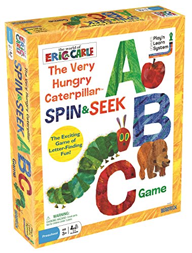 Book Cover The World of Eric Carle The Very Hungry Caterpillar Spin & Seek ABC Game