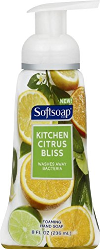 Softsoap Foaming Hand Soap, Kitchen Citrus Bliss, 8 Ounce Pack of 3