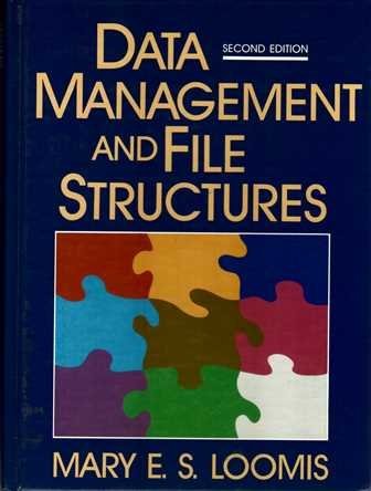 Data Management and File Structures by Loomis Mary E. S. (1989-01-01) Hardcover
