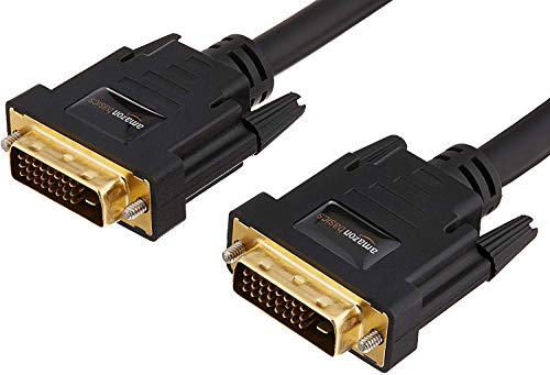 Book Cover AmazonBasics DVI to DVI Monitor Cable - 15 Feet (4.6 Meters)