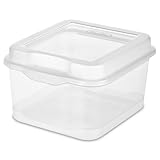 Sterilite 18038612 Small Flip Top Storage Box (24)