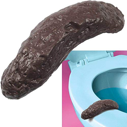 Loftus New Hilarious Rubber 4 Inch Fake Human Poop Crap Turd - Funny Gross Prank