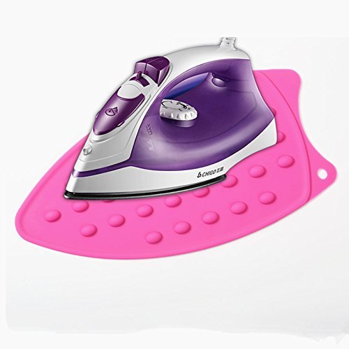 Heat Resistance Silicone Iron Rest Tray Dish Mat Pot Stand Multi Color