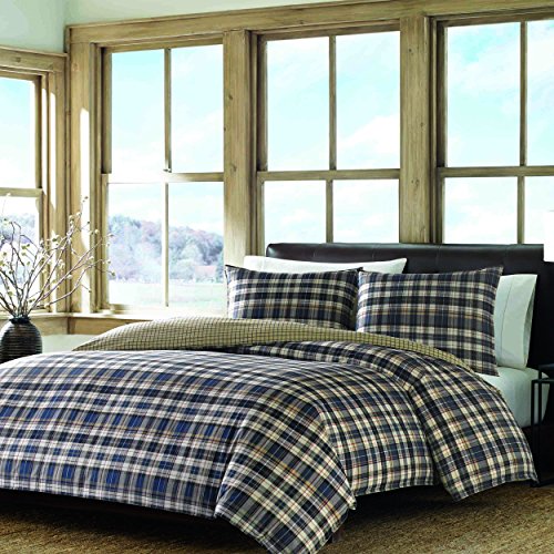 Book Cover Eddie Bauer Home Collection Port Gamble, Twin, Blue