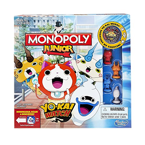 Hasbro Gaming B6494 Monopoly Junior: Yo-kai Watch Edition