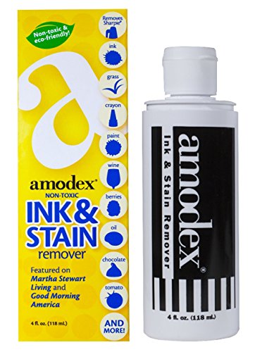 Amodex Ink & Stain Remover 4-oz bottle, 4 Packs