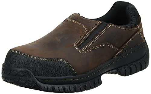 Skechers for Work Men's Hartan Steel Toe Slip-On Shoe