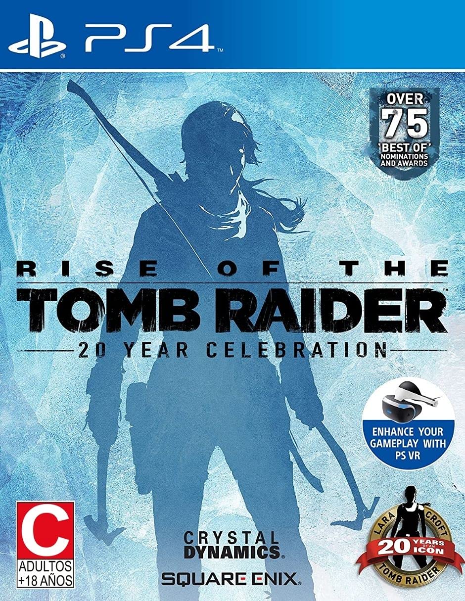 Book Cover Rise of the Tomb Raider: 20 Year Celebration - PlayStation 4