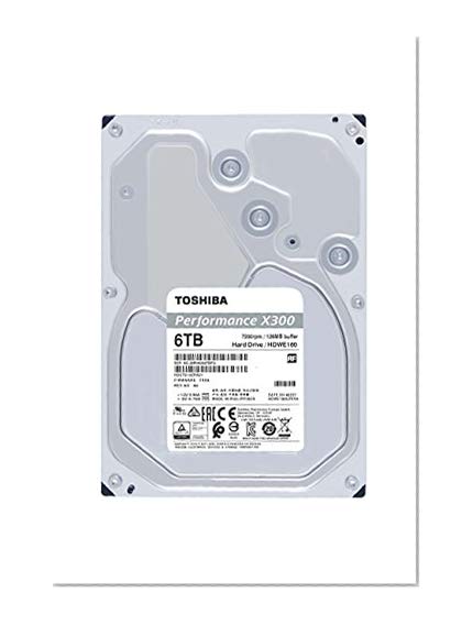 Toshiba X300 6 To Disques internes (8,9 cm (3,5"), SATA)
