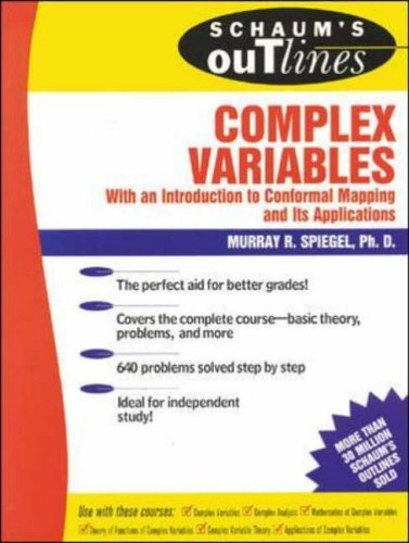 Complex Variables by M.R. Spiegel (1-Jan-1980) Hardcover