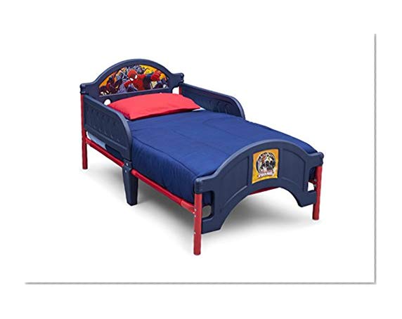 Delta Children Plastic Toddler Bed, Marvel Spider-Man