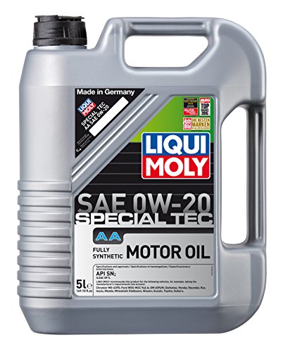 Liqui Moly Liquimoly 2208 0W-20 Special Tec AA Motor Oil, 5 L