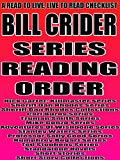 BILL CRIDER: SERIES READING ORDER: A READ TO LIVE, LIVE TO READ CHECKLIST [Nick Carter: Killmaster Series,Sheriff Dan Rhodes Series,Carl Burns Series,Truman Smith Series,Mike Gonzo Series]