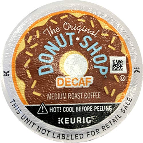 Book Cover The Original Donut Shop Decaf K-Cups for Keurig Brewers, 44 Count (22 Count, Pack of 2) - Packaging May Vary