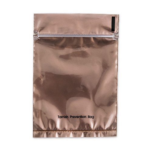 Anti Tarnish Prevention Bags Perfect for Jewelry Storage Size: 2" x 3" (Package of 10)