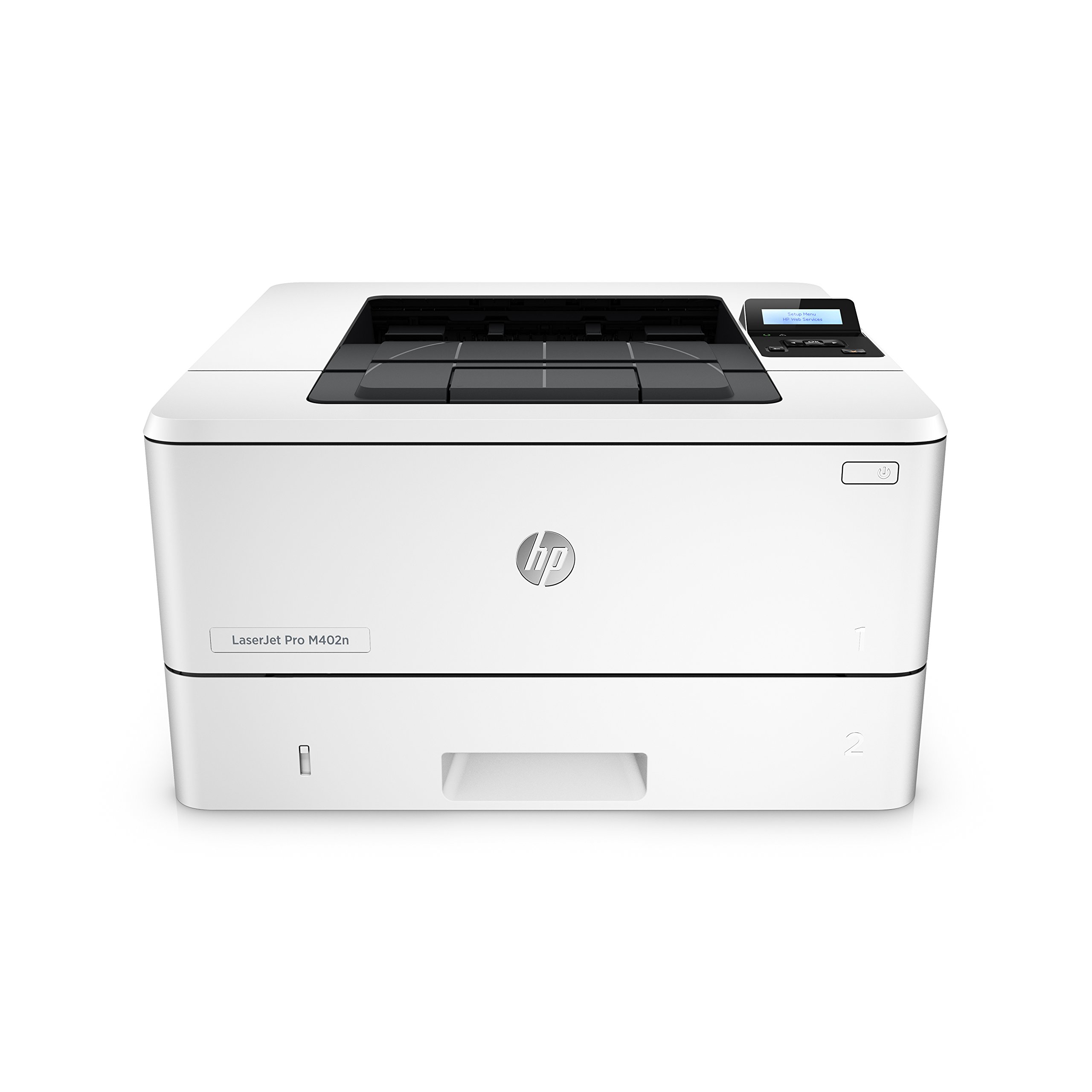 Book Cover HP LaserJet Pro M402n,Monochrome Laser Printer with Built-in Ethernet, Amazon Dash replenishment ready (C5F93A) M402n Printer