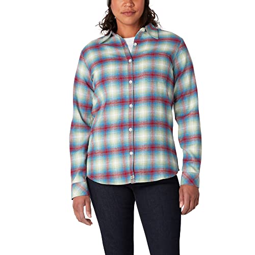 Dickies Women's Long Sleeve Plaid Shirt