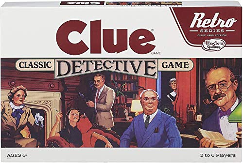 Book Cover Retro Series Clue 1986 Edition Game