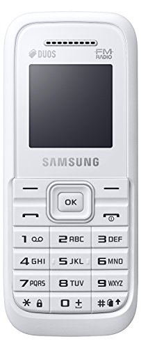 Samsung Guru FM Plus (SM-B110E/D, White)
