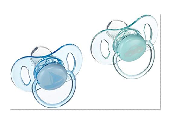 Philips Avent Lot de 2 mini-tétines pour enfants de 0 à 2 mois (Couleurs assorties)