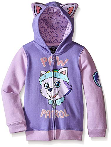 Paw Patrol Everest Toddler Girl Hoodie - purple - 4 Years