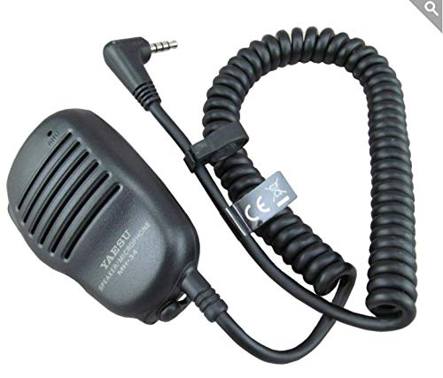 Yaesu Original MH-34B4B Speaker Microphone w/Swivel Clip & 3.5 mm Earpiece Audio Jack