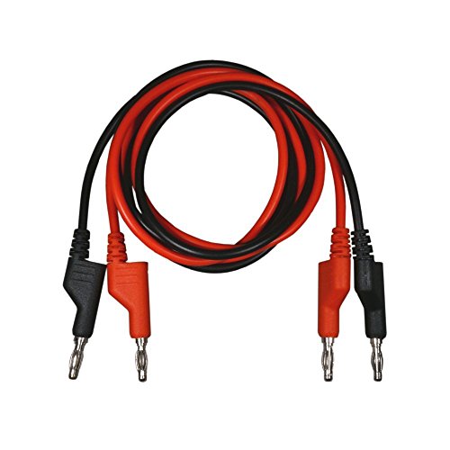 AST Labs Test Lead Banana Plug Male Stackable to Banana Plug [39" / 1 Set]