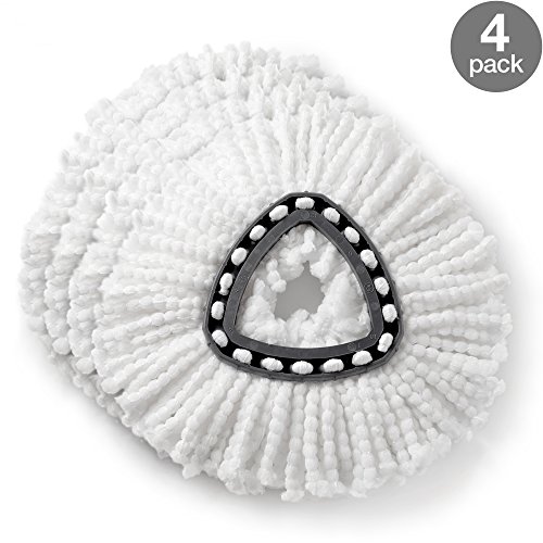 O-Cedar EasyWring Spin Mop Refill (Pack of 4)