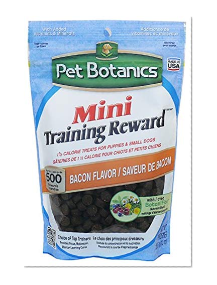 Pet Botanics 10 Oz Training Reward Bacon Treats For Dogs, Mini
