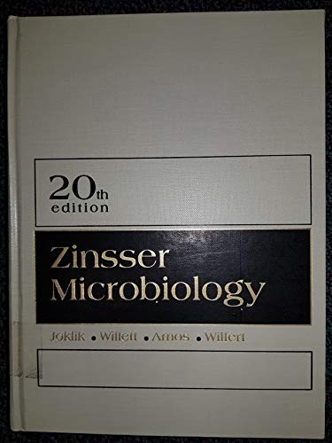 By Wolfgang K. Joklik - Zinsser's Microbiology (20th Edition) (1995-01-17) [Hardcover]