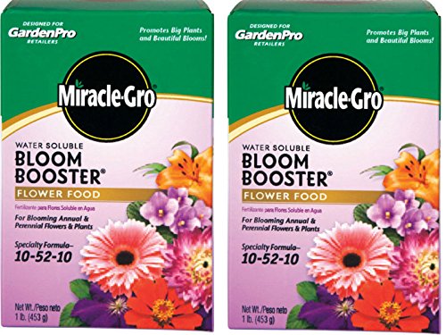 Book Cover Miracle Gro Garden Pro Bloom Booster 10-52-10 1 Lb. (2) …
