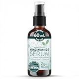 Natural Niacinamide 5% Serum for Face, XL 2 oz. Bottle – Firming Vitamin B3 + Hyaluronic Acid Serum Restores Elasticity, Diminishes Dark Spots, Reduces Blemishes, and Moisturizes by Eva Naturals