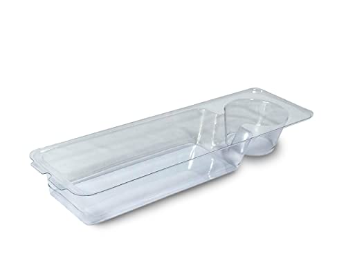 Heavy Duty Clear Plastic Insert/Tray/Cup Holder for Walker Basket
