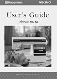 Husqvarna Viking Freesia 415 425 User Owners Manual