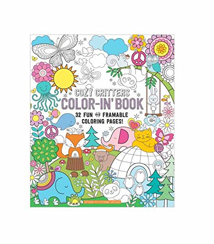 OOLY, Coloring Book, Cozy Critters, 32 Pages, 9" x 12" (118-156)