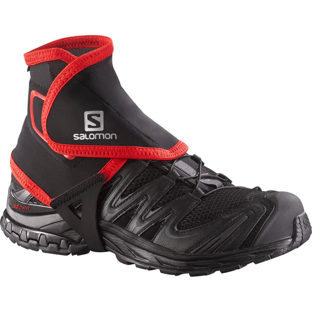 Salomon Trail Gaiters, High 7.5 - 9 Black