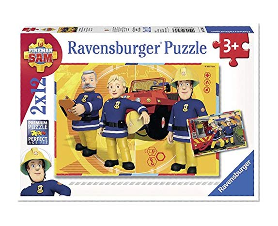 Ravensburger - 07584 - Puzzle - Sam En Intervention - 12 Pièces